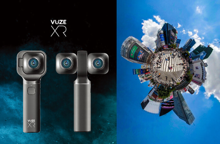 360°カメラ 「VUZE」体験コーナー
